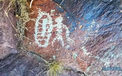 We Discovered This “Portal” Petroglyph and Ancient Fire Ring in Johnnie, Nevada